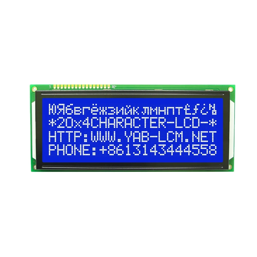 Hot Sale Top Quality big size big character 4X20  20X4 Character Lcd Display Module