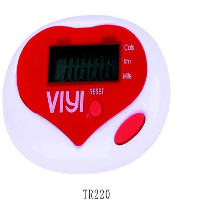 Sport equipment Custom logo Electronic Pedometer step counter Cheap Plastic Pedometer for the elderly