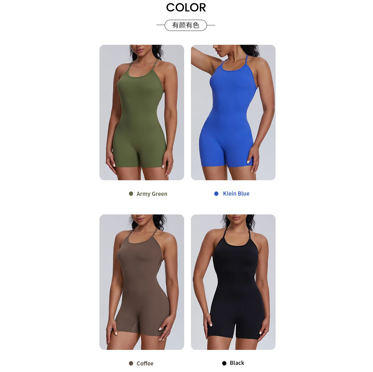 Womens Gym Clothing Workout Jumpsuit Fitness & Yoga Wear Bodysuit Gym Jumpsuits For Women One Piece Yoga Jumpsuit Sports Romper