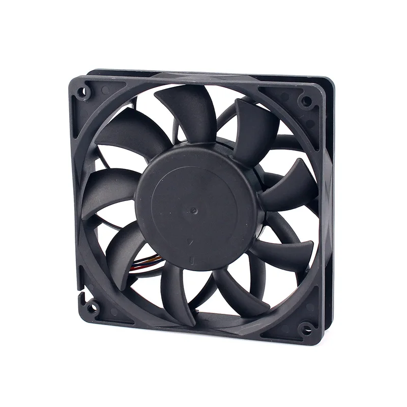 12025 booster fan cooling fan DC12V24V high speed wind violence thin section 12*12*3.8cm