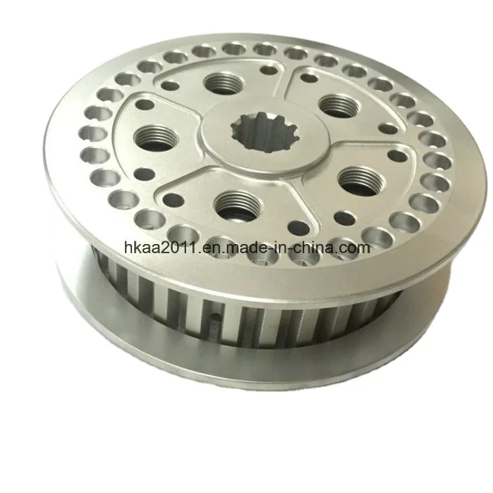 Precision Machined Blue Anodized Aluminum Adjustable Timing Pulley