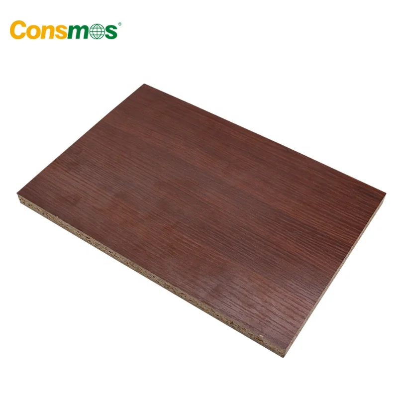 CONSMOS plain chipboard Flakeboard 4x8 particle board price for Cabinets and decoration