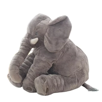 Soft Pillows Baby Sleeping Pillow Stuffed Elephant Comforter Plush Animal Cushion Best Gift Doll