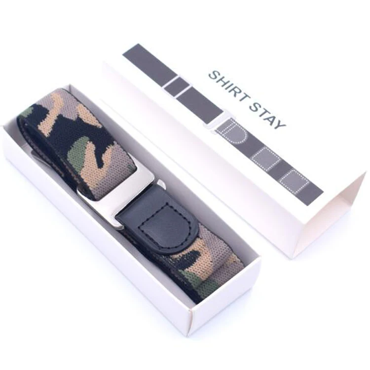 
Non-slip Wrinkle-Proof Locking Adjustable Strap Holder Women Men Belt Shirt Stay 