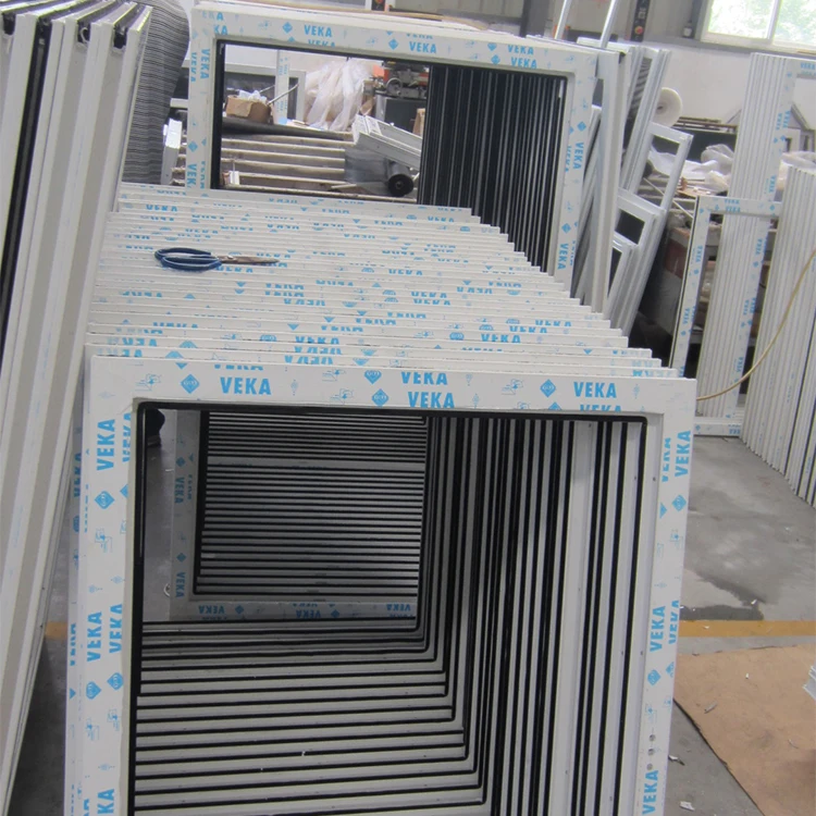 AS2047 AS2208 AS1288 Australian Standard Thermal Break Aluminum as/nzs Upvc Veka Double Pane Glaze Sliding Profile Pvc Window