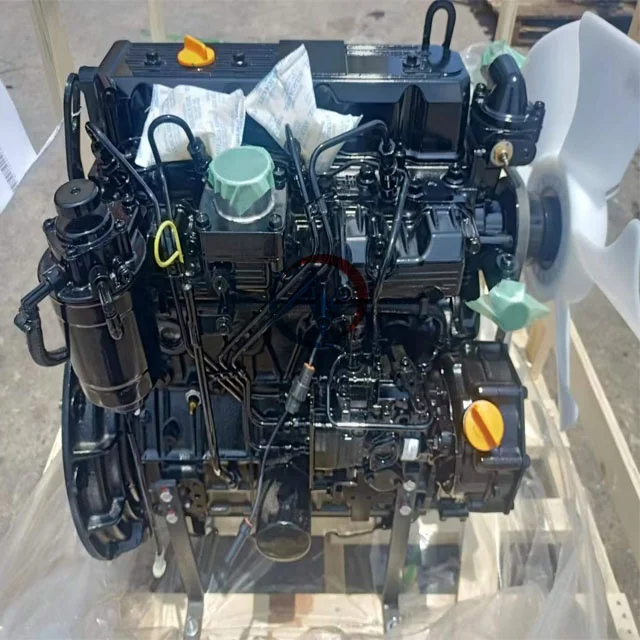 Новый Полный двигатель 4TNE94 4TNE98 экскаватор с дизельным двигателем и вилочный погрузчик