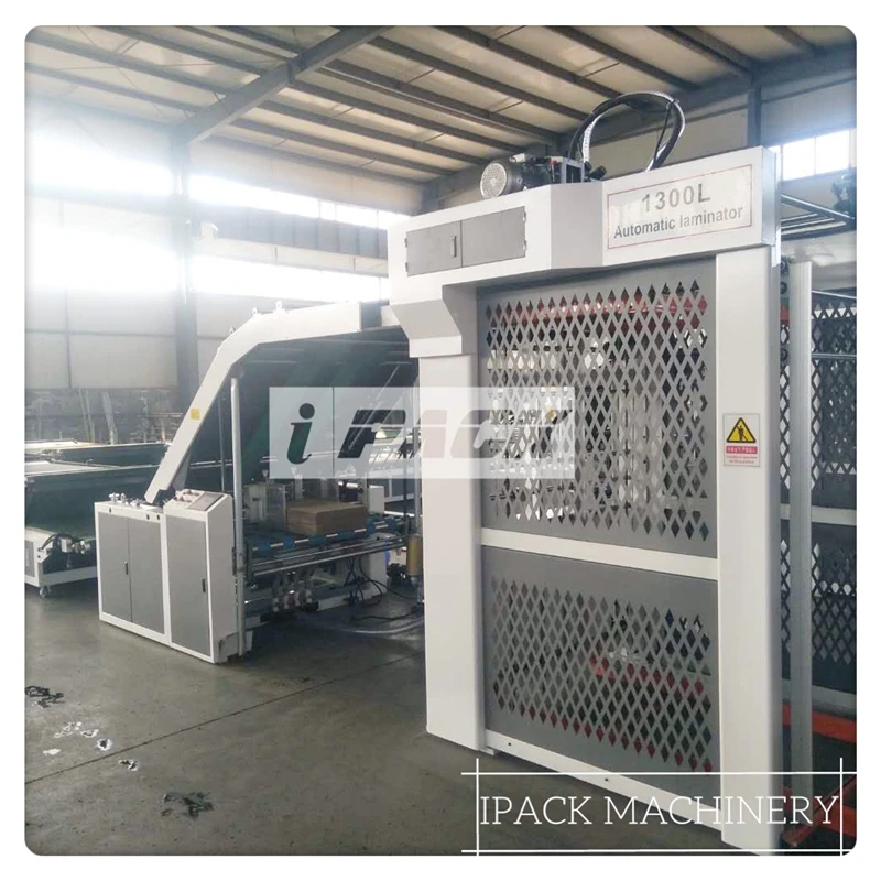 China Competitive Price Semi Automatic Paper Flute Laminating Machine for Carton Factory