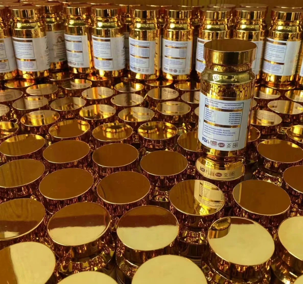 Customized Liposomal Glutathione Softgels 100 000mg Gold Capsule Powerful Antioxidant for Healthy Aging