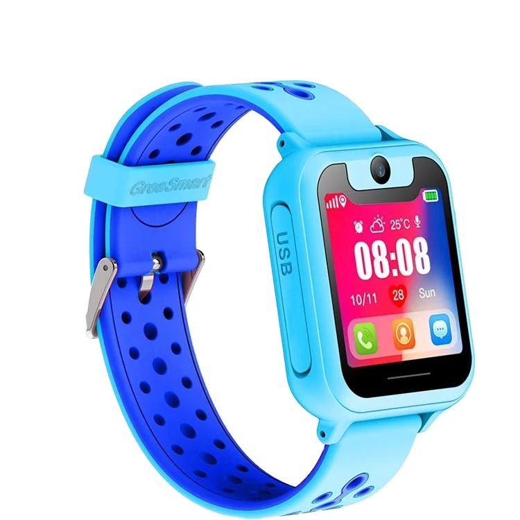 S6 Fashion Children Multi Functional Smartwatches Silicon LED Display smart watch kids kids gps smart watch