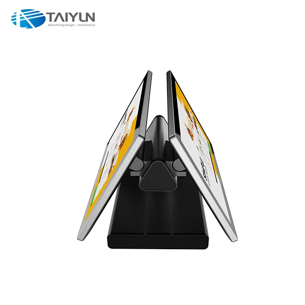 Touch Pos System Dual Screen set electronic android fiscal Cash Register Terminal Machine All In One