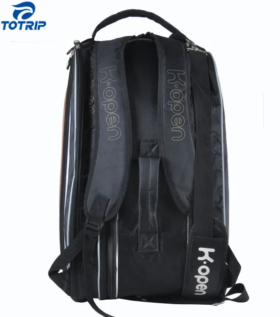 Custom logo club team padel tennis racquets gear backpack bag