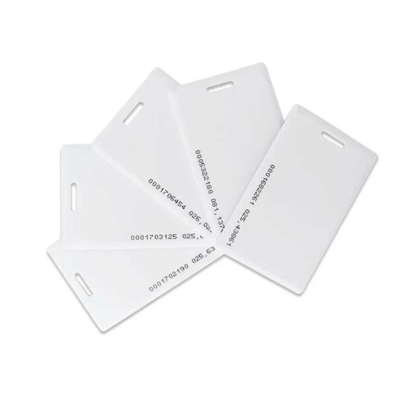 Read and Write T5577 EM 4305 Chip 125khz 1.8mm thickness PVC RFID card