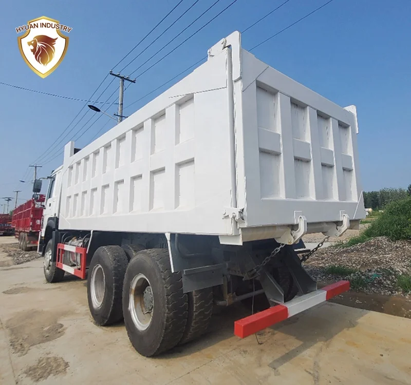 Used howo Dump truck 371 HP sinotruck 10-wheeler tipper 6x4 euro2 truck for sale