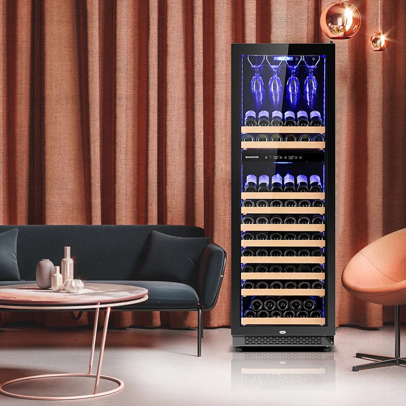 JiuFu stainless steel wine cellar thermoelectric refrigerator electric wine cooler refrigerator