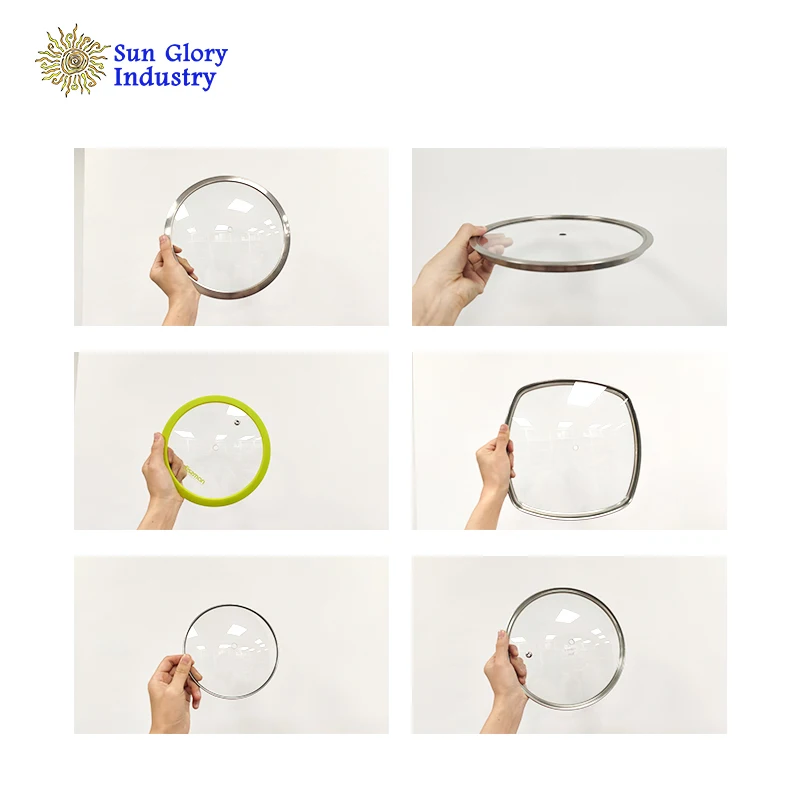 Automatic Cookware Pot Pan Glass Lid Making Machine