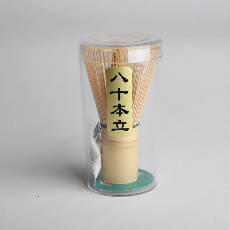 Wholesale Japanese Matcha chasen Ceremonial  Natural Bamboo Matcha Tea Whisk with Custom Package