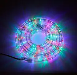 Outdoor using 100M 13mm rope light for christmas holiday decoration