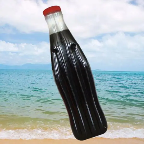 
Inflatable surf mattress inflatable bottle shape mattress 