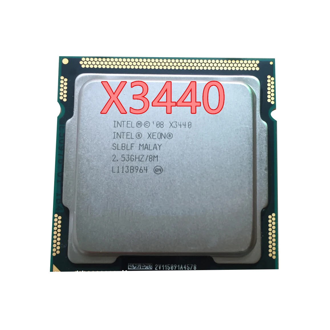 Intel Ксеон X3440 x3440 процессор, 2,53 ГГц LGA1156 8 Мб Quad-Core I5 650 i5 750 i5-760 (Рабочая 100% бесплатная доставка) в наличии на складе