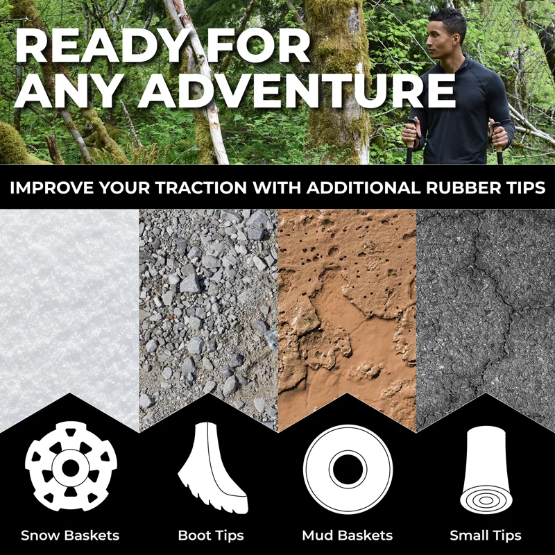 Real Carbon Poles forPoles Custom LOGO Carbon Fibre Sheet For Trekking Hiking Poles Foldable Outdoor