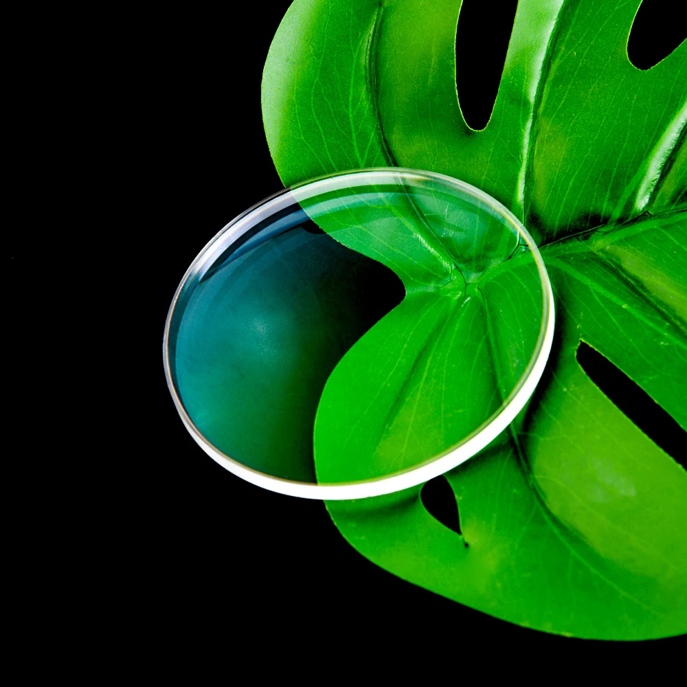 China Factory High Quality 1.56 HMC Green Coating Lens Good Price Optical Eyeglasses Lenses