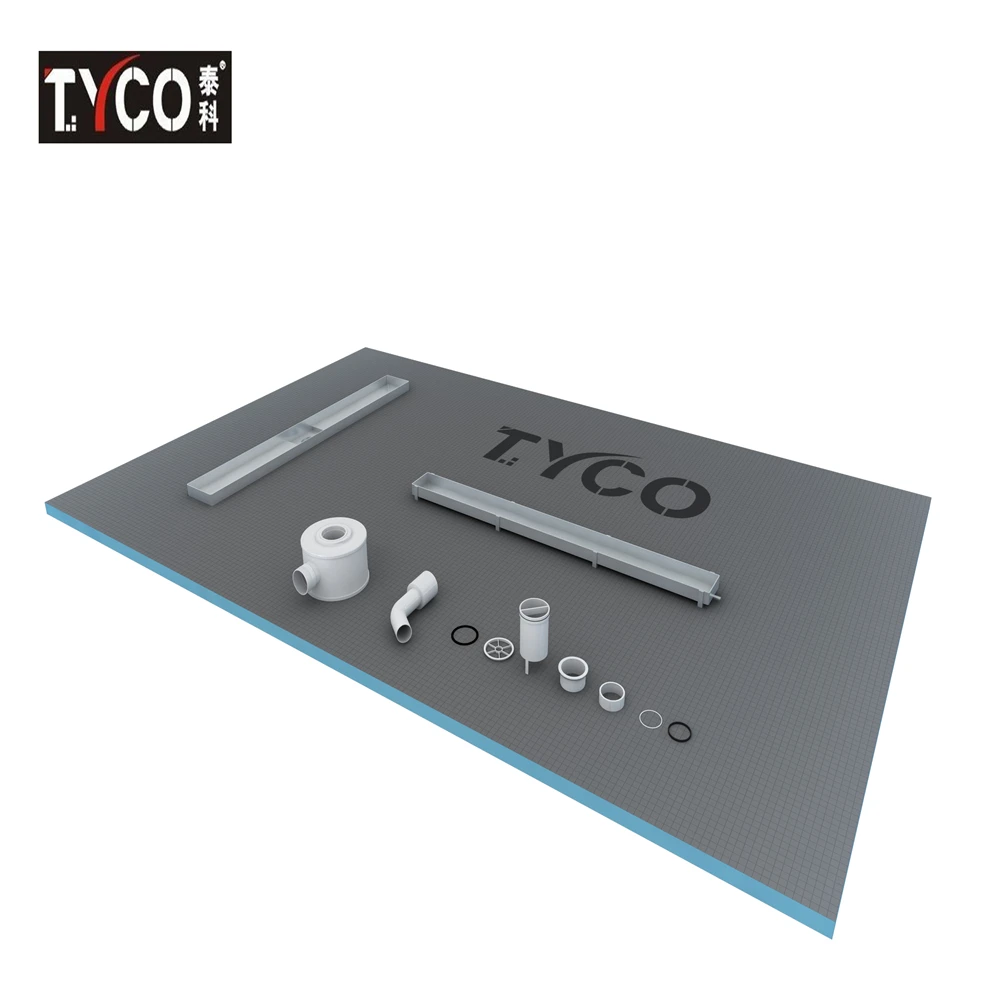 90x90 Mosaic Tiles XPS Shower Tray deep shower base building material