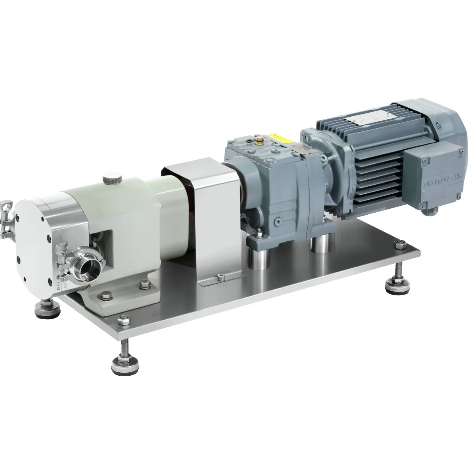 2021 hot selling high quality sanitary food grade stainless steel rotary cam rotor pump