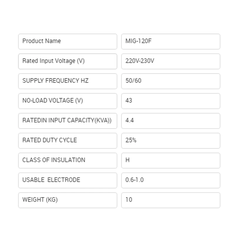 IGBT welder mig inverter Flux cored Arc Wire mig welding machine 220v Portable mig mag welding machine