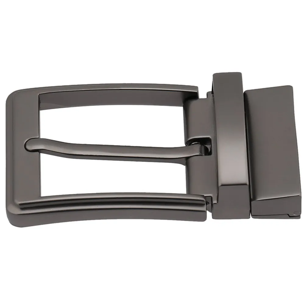 New Metal Reversible Buckle 35MM Pin Buckle Belt With Holes Alloy Factory OEM Custom Logo Wholesale