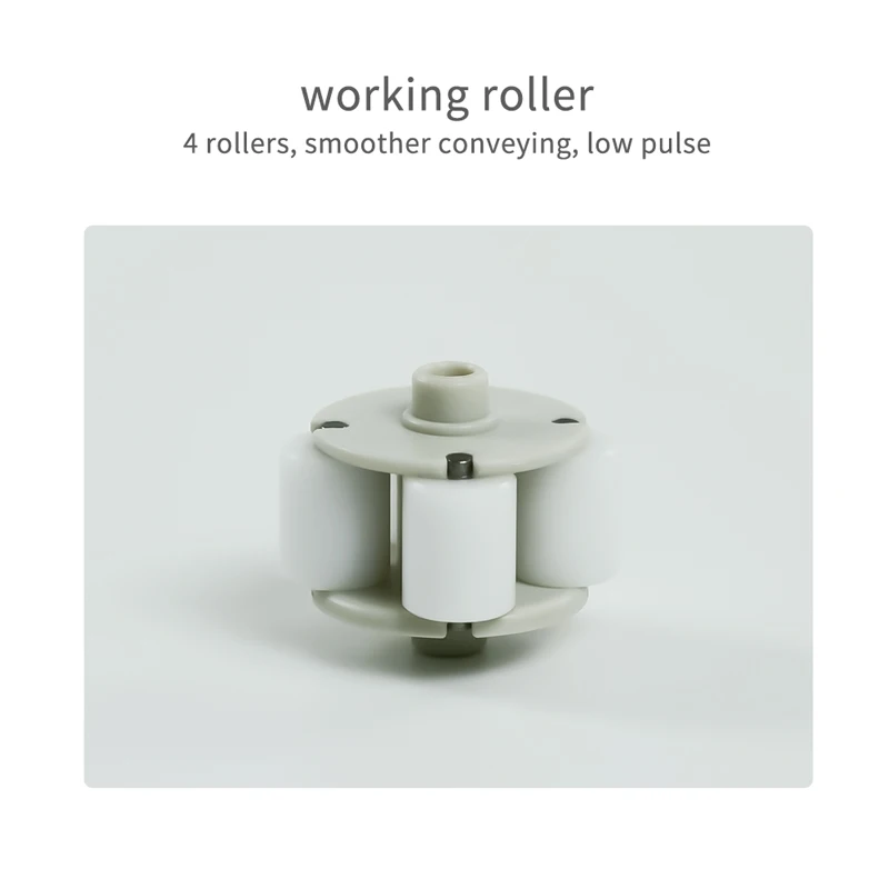 JIHPUMP 384Y High Precision 24V Low Pulse Flow Stepper Motor Peristaltic Pump for Medical Dental Implant Machine