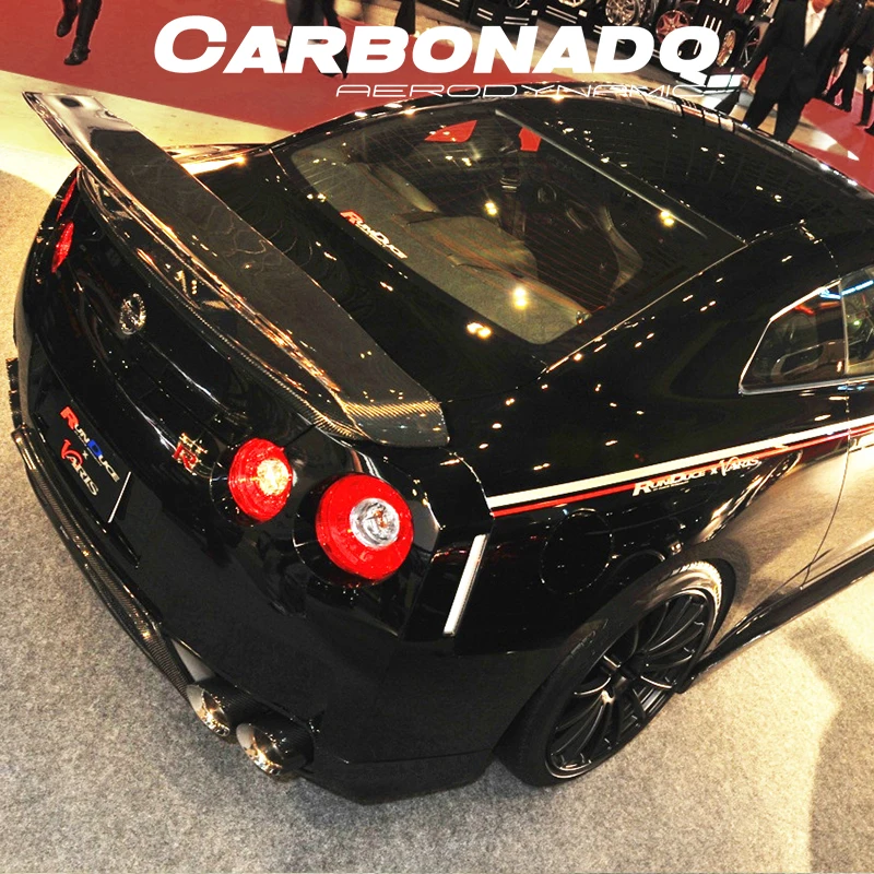 Carbonado A-2 STYLE CARBON FIBER TRUNK SPOILER wings For GTR R35