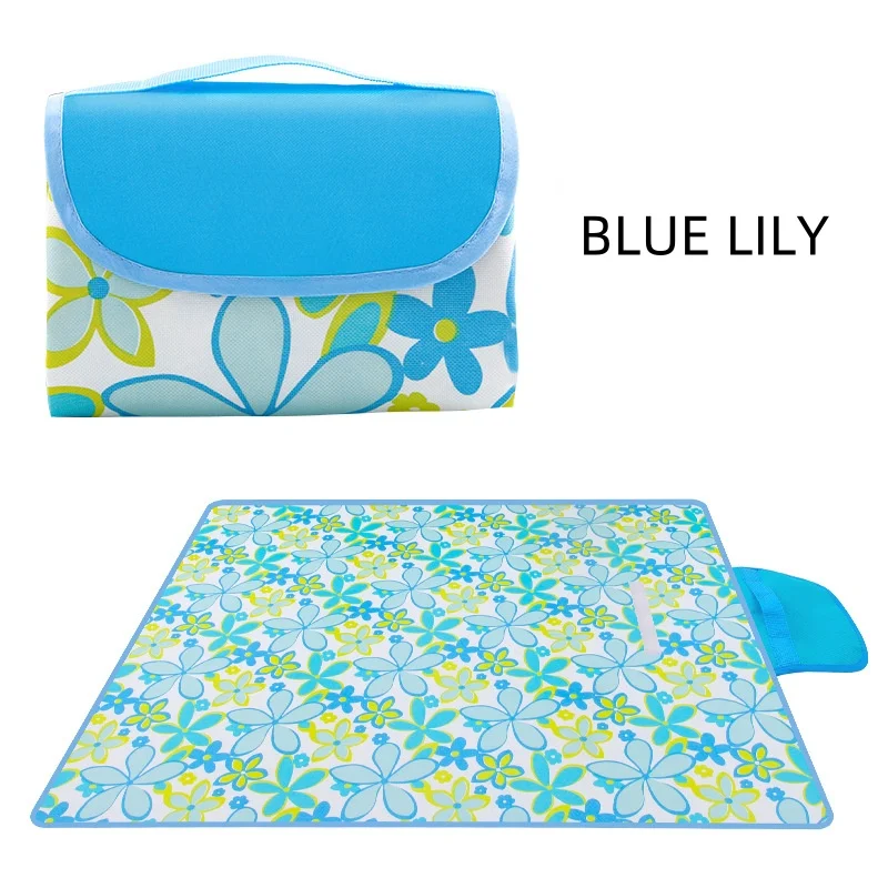 Oxford cloth waterproof and moisture-proof outdoor picnic blanket grass mat tent camping ground mat picnic mat