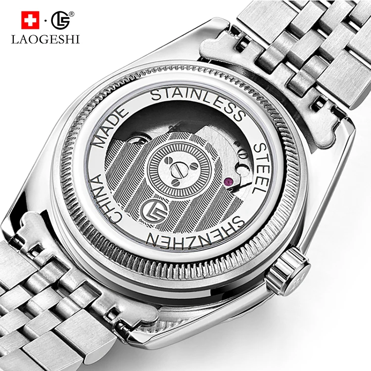 LAOGESHI Brand Automatic Watch Mens Automatic Mechanical wrist Watch Mens Watch Made In China