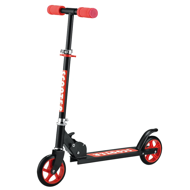 China Manufacturer Scooter Kids PU Wheel Cheap Metal Kick Adjustable Kids Riding Scooter