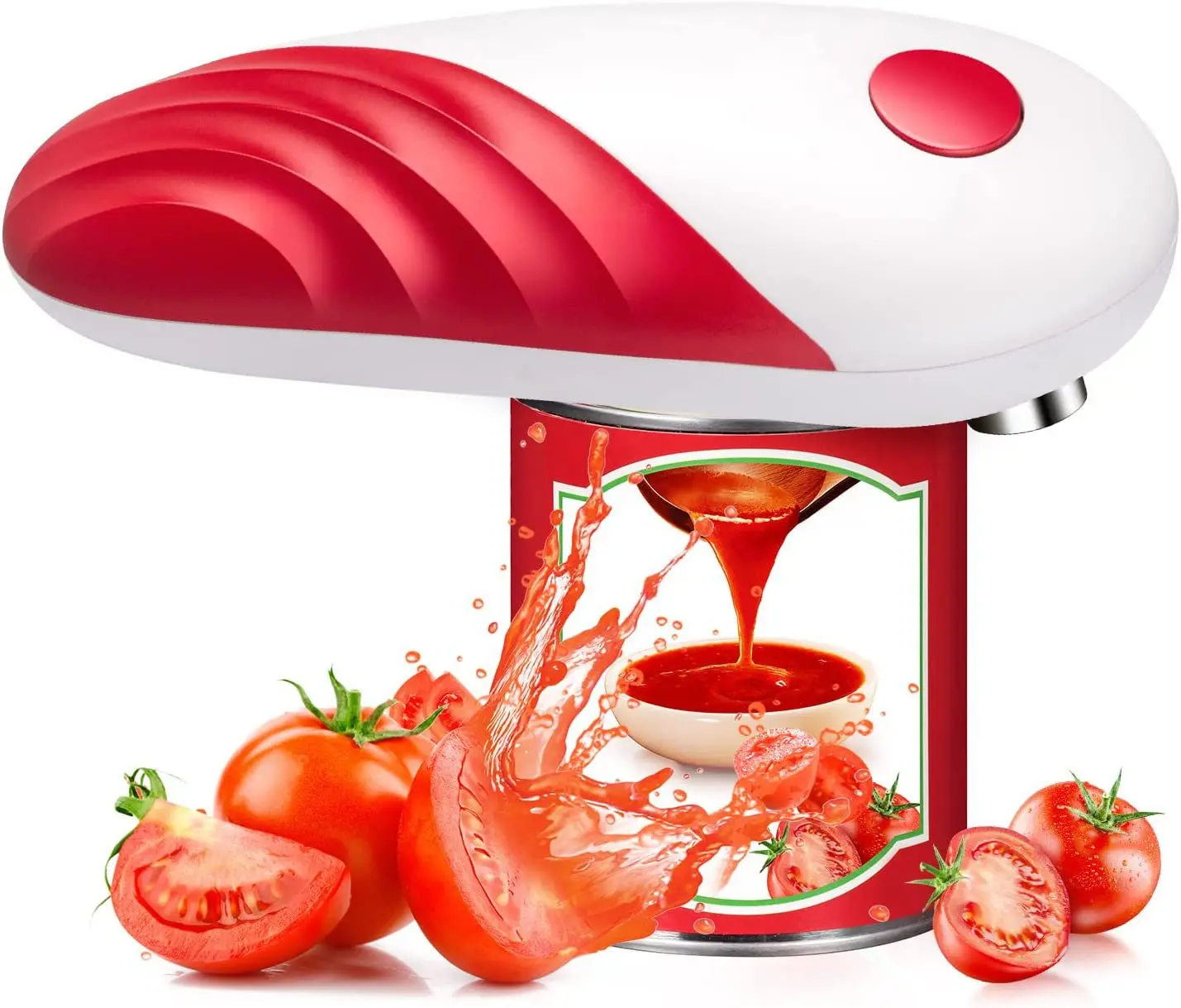 Professional One-Touch Automatic Electric Can Opener Safe Smooth Edge with Box Packing Suitable for Gift Stores