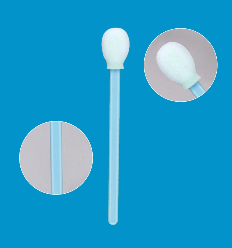 Inkjet Printer Printhead Round Sponge Foam Tip Cleaning Cleanroom Swab