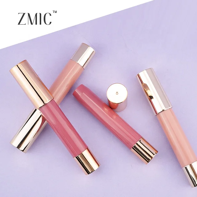 Christmas makeup gift Lip crayon cosmetic pencil hot sale lipstick tube empty stick shadow pen