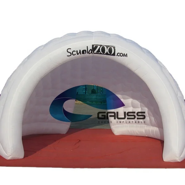 Colorful Lighting Led Tent Dome Inflatable Dome Tent Igloo For Event