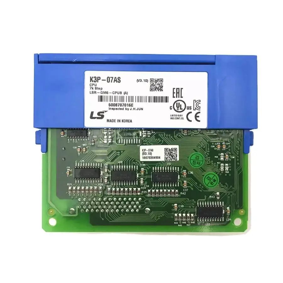 Original New LS PLC Master-K Series Programming Controller CPU Module  K3P-07AS