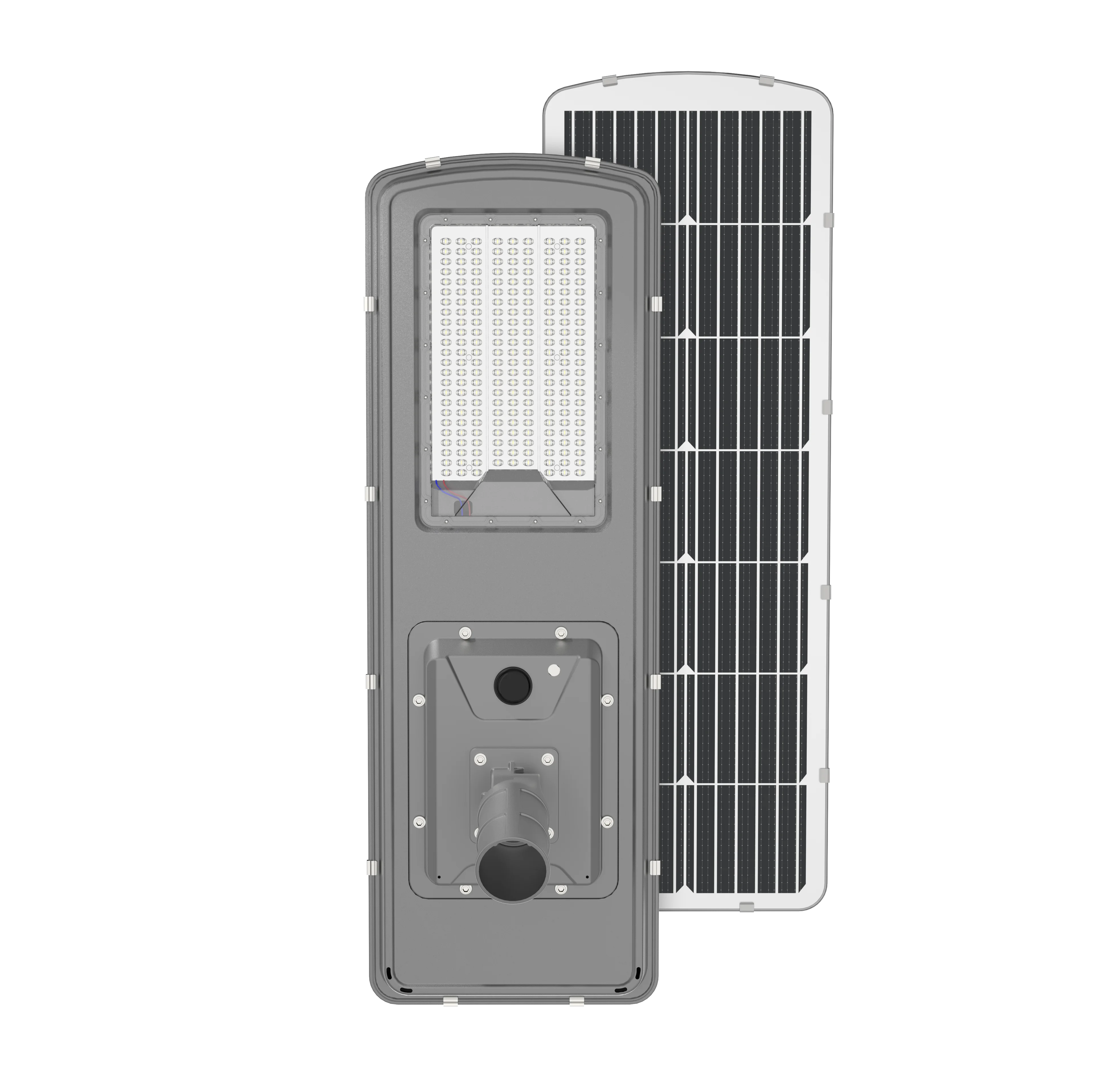 60W150W Integrated Multifunctional Outdoor Solar LED Street Light IP65 Waterproof with DC Power Supply for Road Garden Use