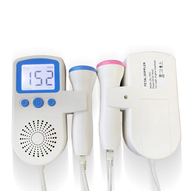 Fetal Doppler professional manufacturer production price, Portable ultrasound maternal and fetal heartbeat monitor