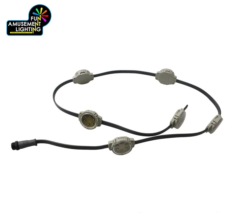 Высокая яркость здания пейзаж Rgb 5 см 24 В прозрачный точечный источник света Светодиодный свет для украшения