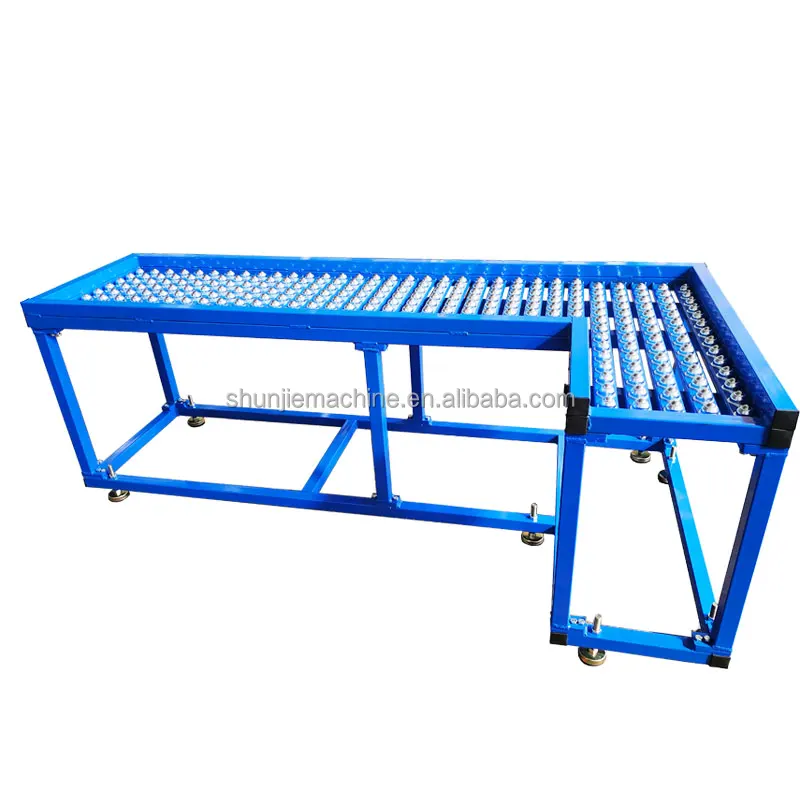 New Heavy Mold Slide Table with rollers industrial roller tables conveyor belt station