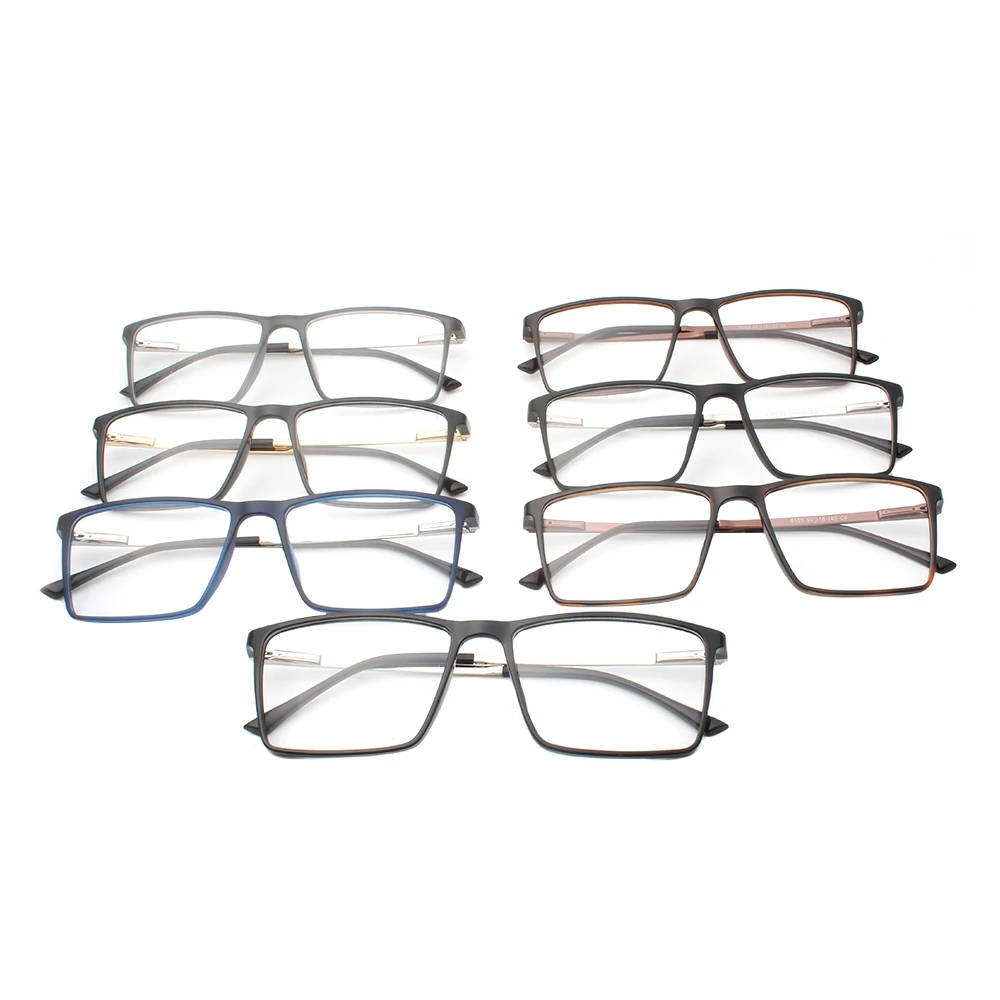 2021 Ladies Computer Anti Blue Light Retro Square Optical Frame Wholesale Women Eyewear Men Eyeglasses Design Eye Glasses