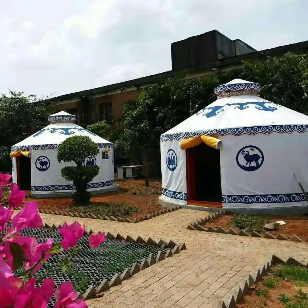 
 Роскошная монгольская юрта с двойной изоляцией  