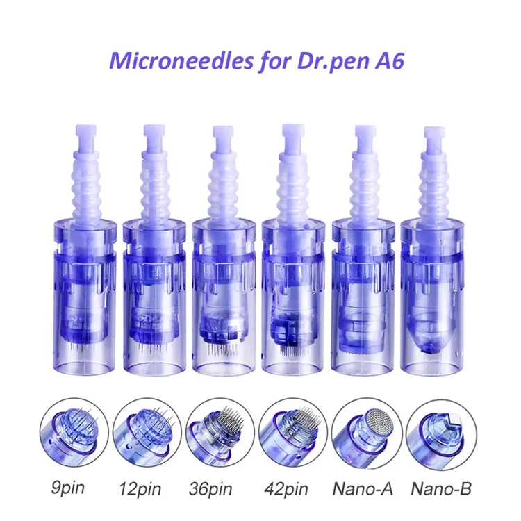 Картриджи Dr Derma Pen A6 36 иглы 9 / 12 36/42/круглые для нанотерапии байонетной