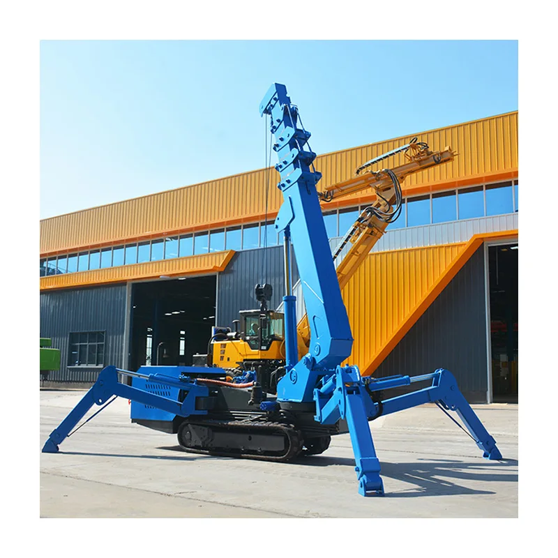 Automatic Crawler Crane Wind Speed Sensor Patient Lifting Flatbed 8ton Crane Lifting Equipment Spider Crane for Sale