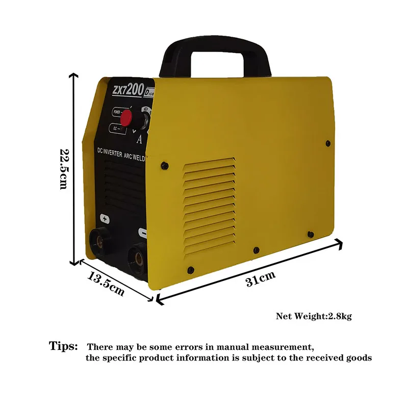 Professional 20A 50A 90A 210A 250A Dc Stick Welders Arc