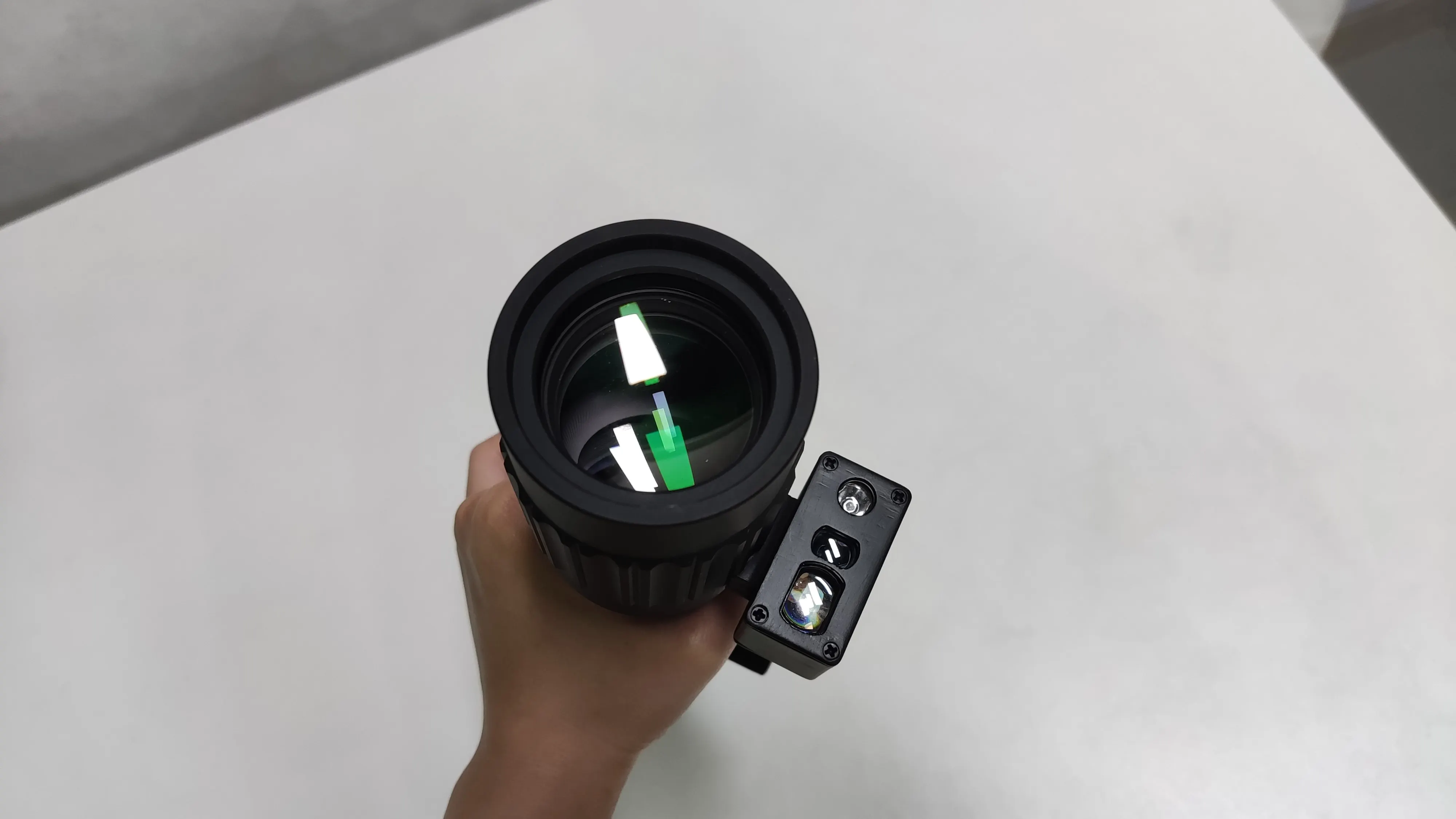 Low Light Scope Sight with 15X Eyepiece and Multiple Reticle Options Ideal for Precision Targeting in Varied Lighting Conditions