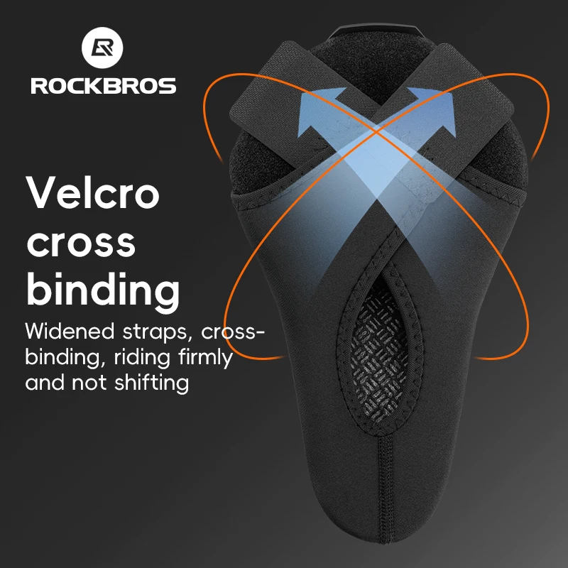 ROCKBROS Bicycle 3D-printed saddle cushion cover  MTB road bike Saddle ride cushioned hollow comfortable bicycle seat cover